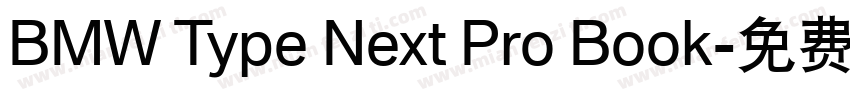 BMW Type Next Pro Book字体转换